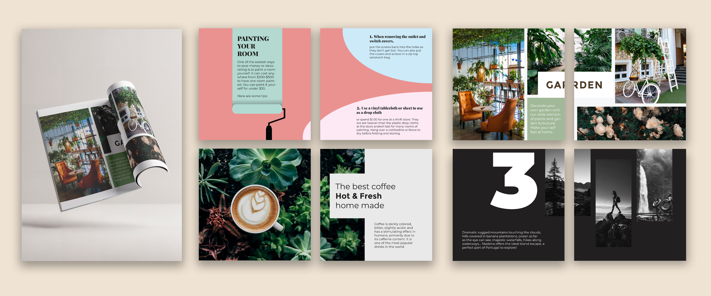Drukwerk design projectvoorbeeld